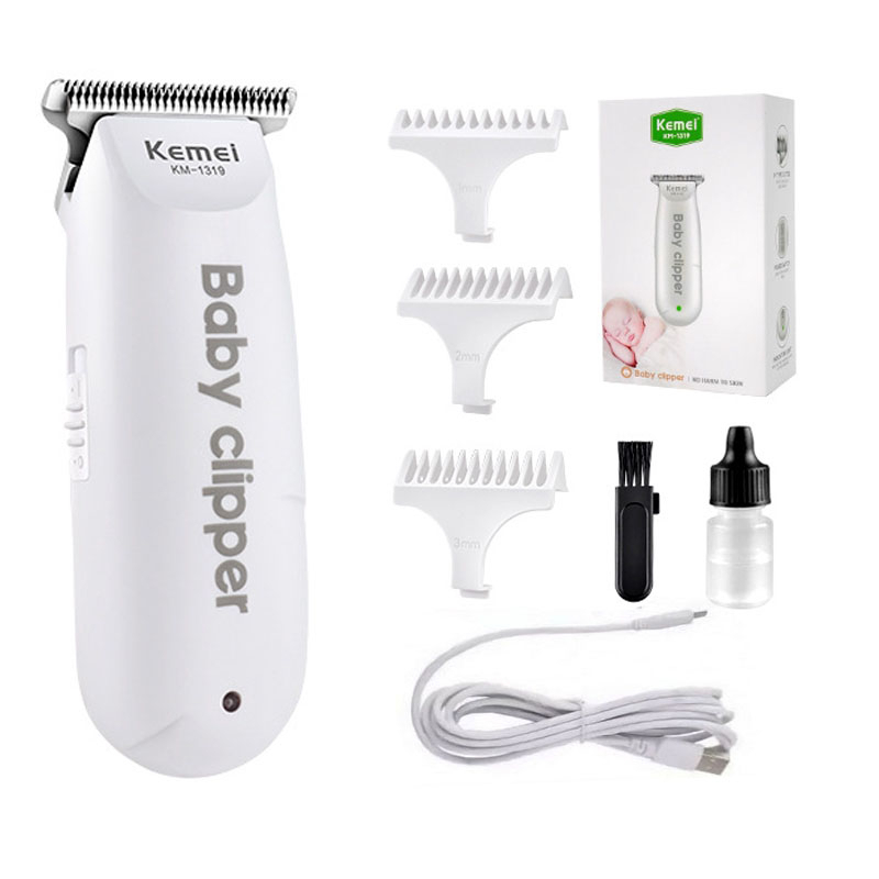 ZILLO Alat Cukur Rambut Anak Bayi Mesin Pencukur Baby Hair Clipper Mini Kemei Cas Elektrik Original