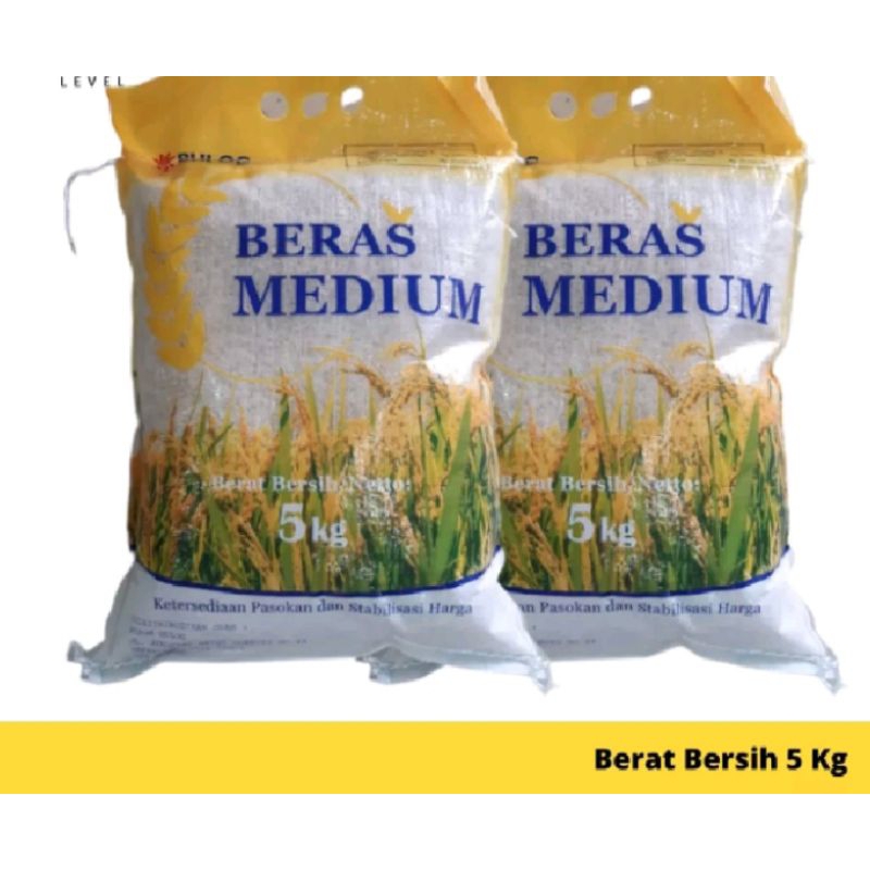Beras Bulog Medium 5kg
