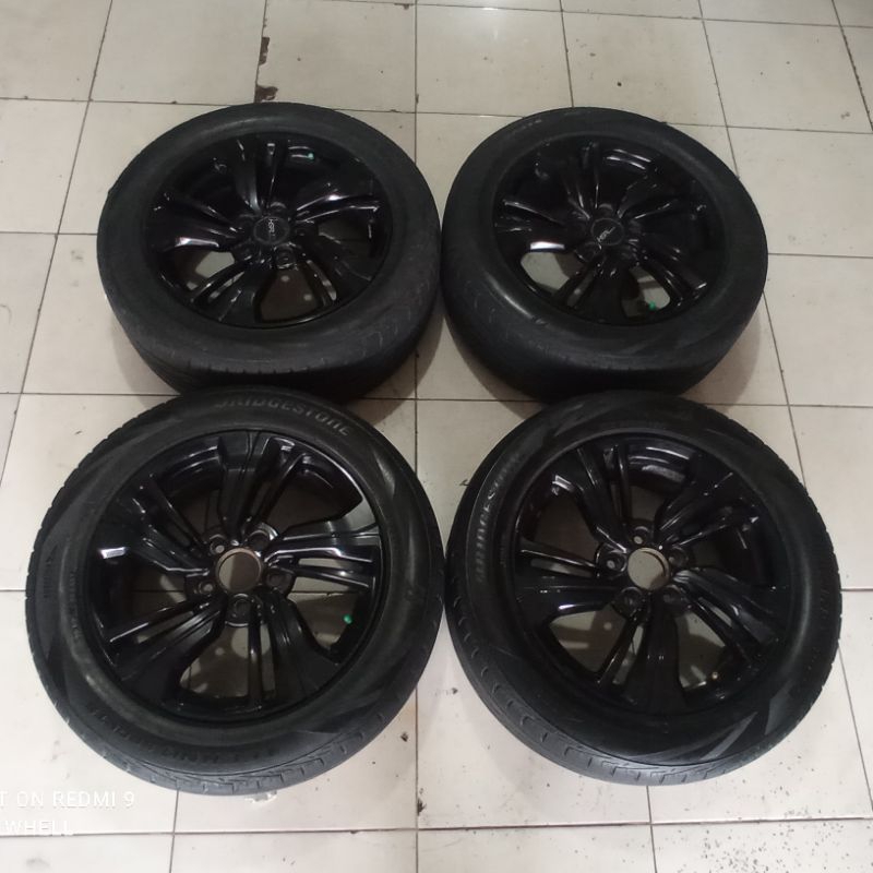 Velg Mobil Racing Ring 17x7,5 lubang 5x114 pls ban 225/55/17