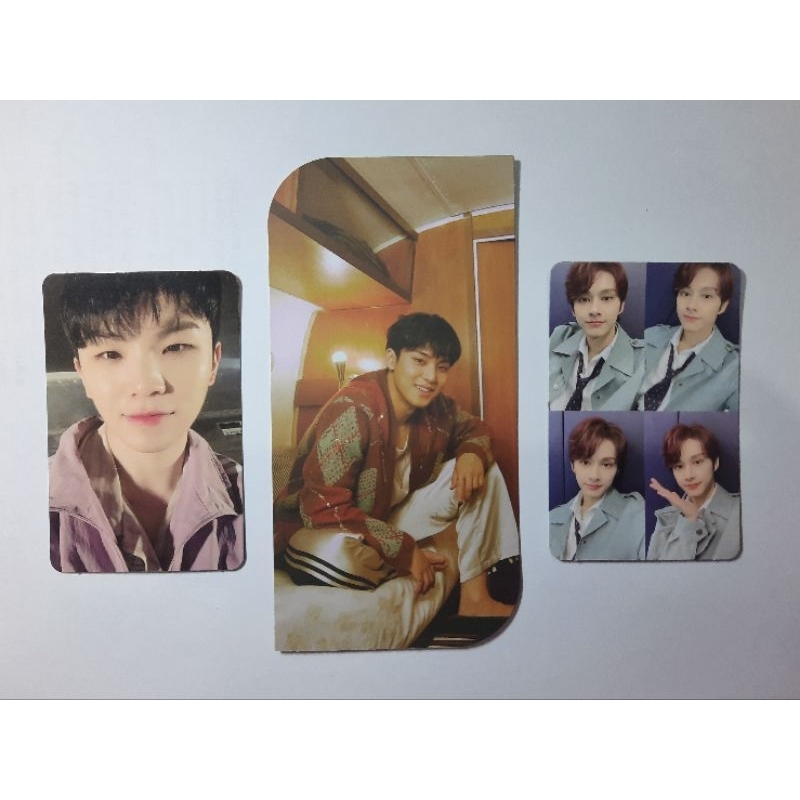 [PHOTOCARD] PC JUN - WOOZI & BOOKMARK MINGYU HENGGARAE