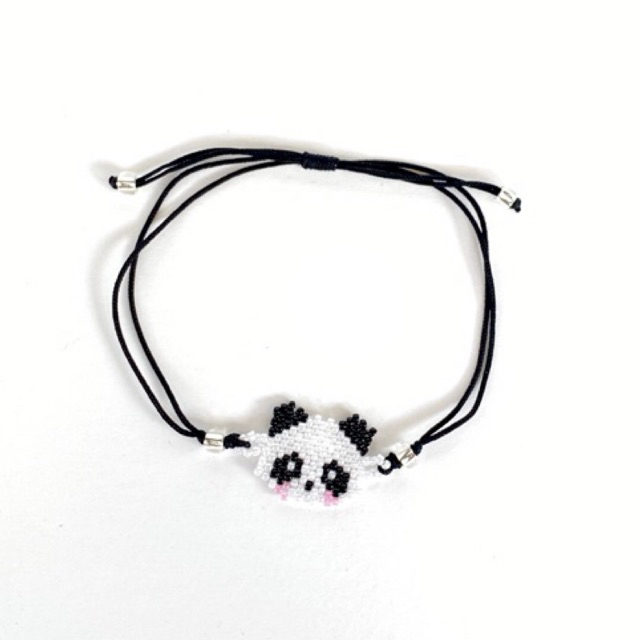 Mini Panda Bracelet - Gelang Mote Handmade - Gelang Anak dan Dewasa