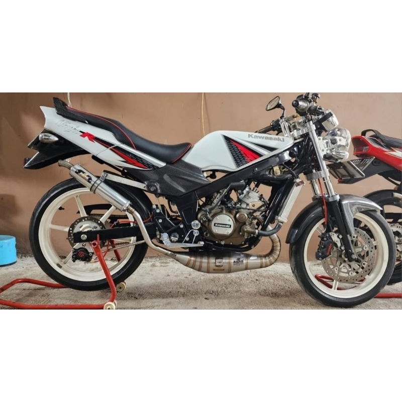 Knalpot AHAU Ahau1 Racing original stainless leher Chamber C UK 40 model super cobra & 39 Non cobra 