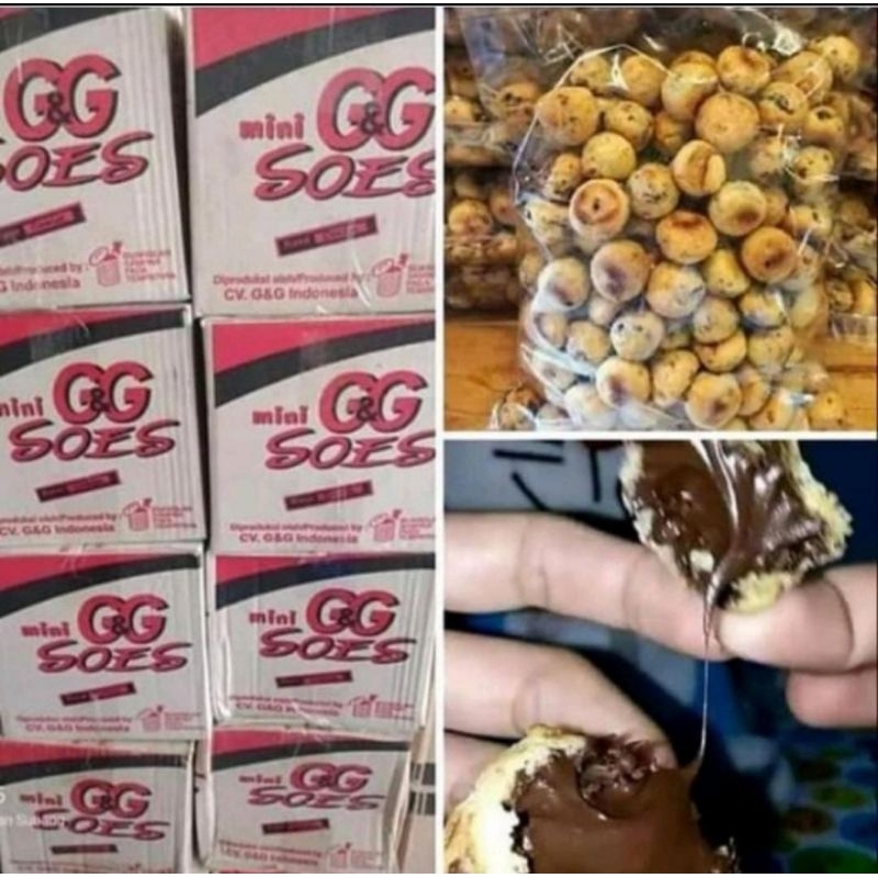 

Soes Coklat GG Sus Isi coklat Sus Coklat