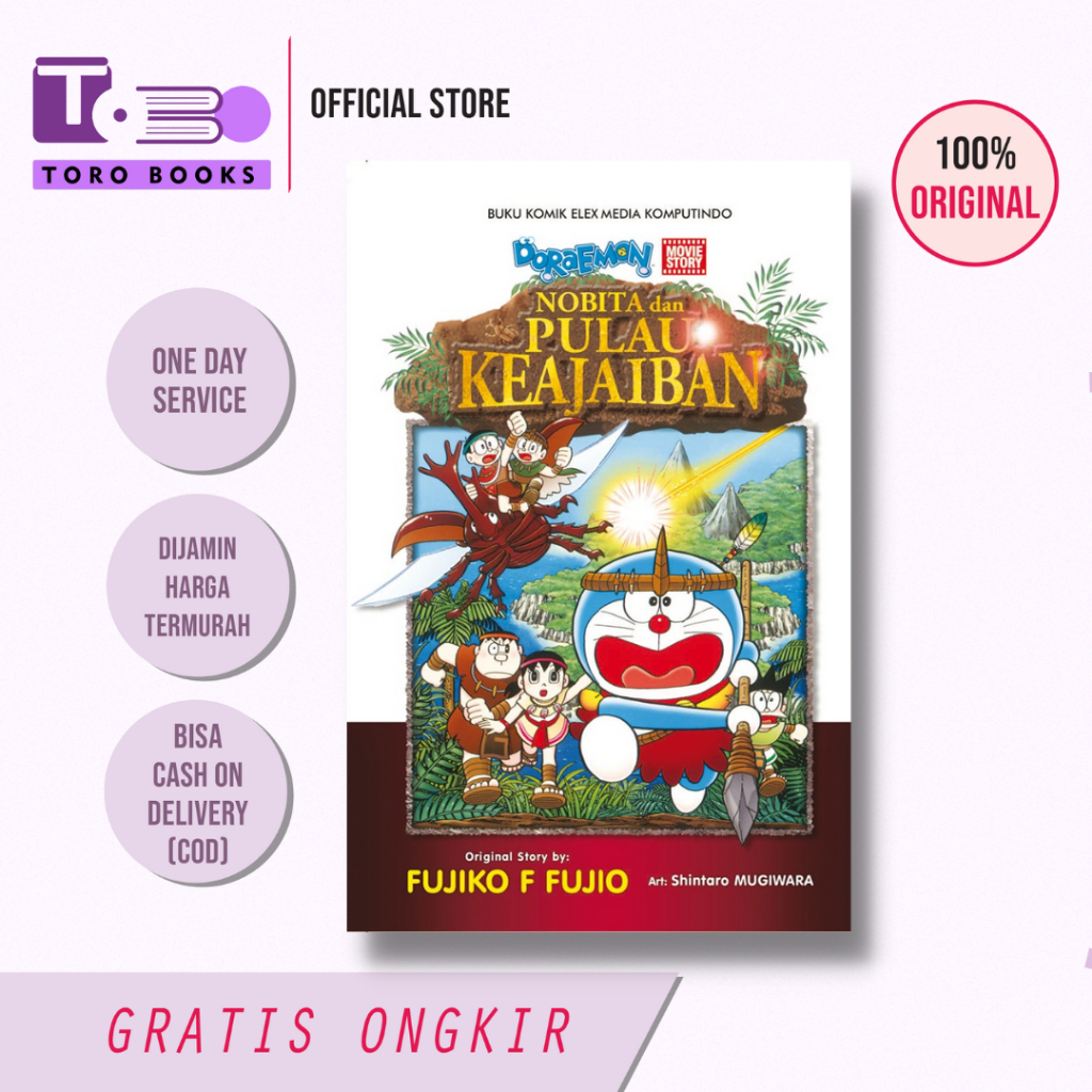 Komik Doraemon Movie Story: Nobita Dan Pulau Keajaiban