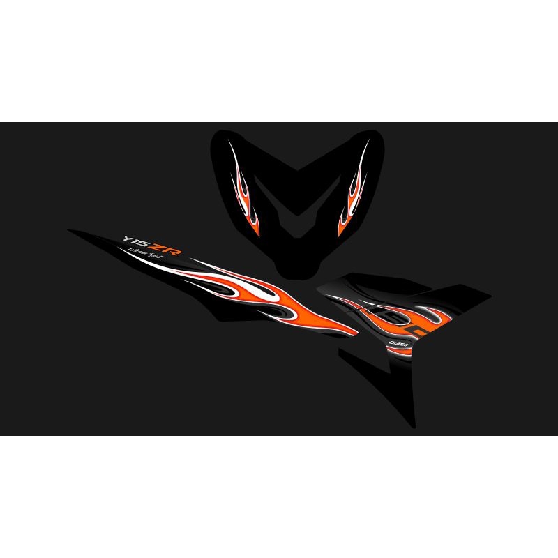 STRIPING/STICKER TRANSPARAN YAMAHA MXKING API