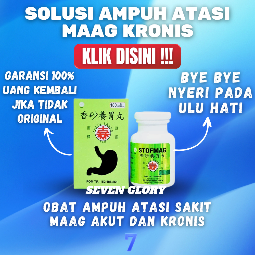 OBAT MAAG AKUT ASAM LAMBUNG KRONIS STOFMAG ORIGINAL 100% GERD HERBAL CINA PALING AMPUH