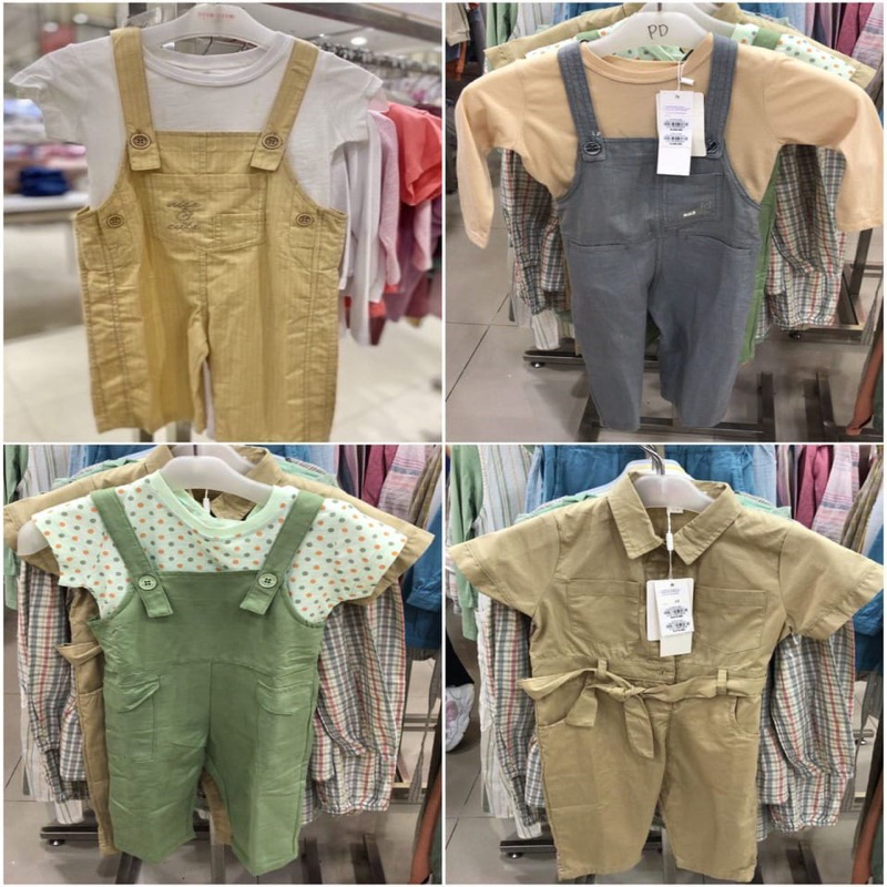 Set Overall anak perempuan PITO DITO (1-14th)