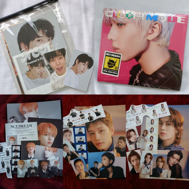 SEASON GREETINGS 2023 CHENLE TAEIL YUTA SET ALBUM SEALED GLITCH MODE JEWEL JISUNG PHOTOPACK SG22 DOY