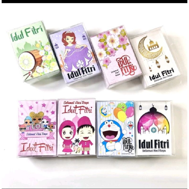 

Amplop Lebaran Idul Fitri (isi 50pcs) Amplop Karakter Angpao Lucu