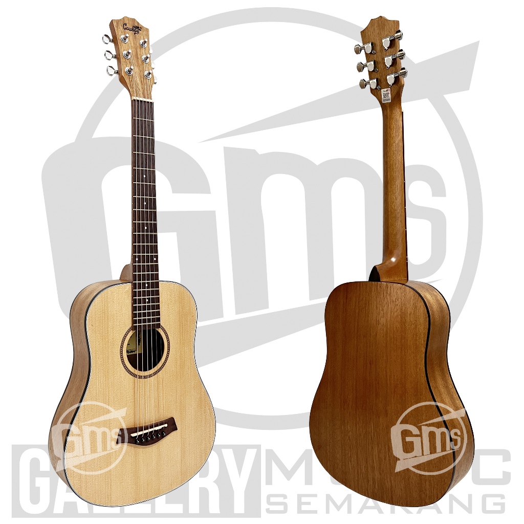 ORIGINAL!!! Gitar Akustik ¾ Import Merk Cowboy GW-120 NA GW 120NS Gitar Akustik 3/4 Import 3per4