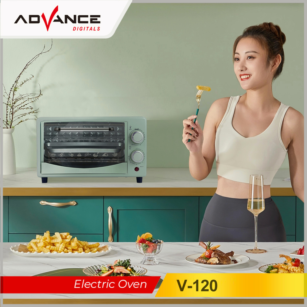 Advance Oven Listrik Mini Electric Oven 12 Liter 400W multi-fungsi Garansi 1 Tahun