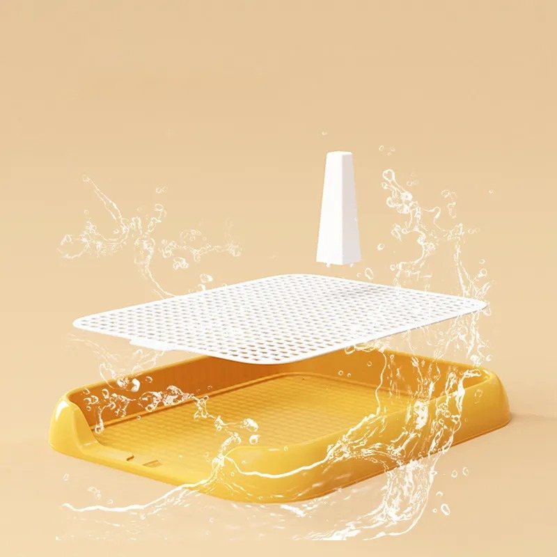 Pet Toilet Anjing / Pee Poop Training Pad Tray Toilet untuk Anjing Ukuran S/M