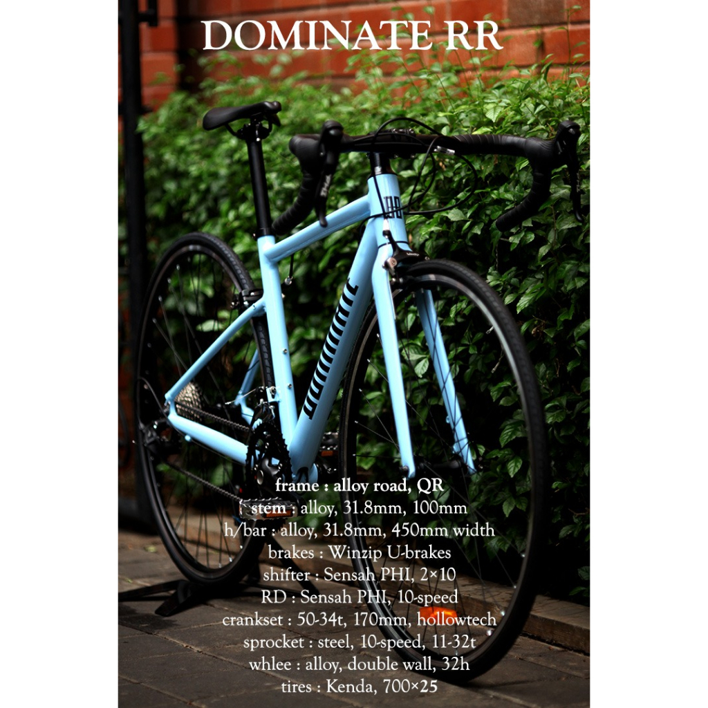 Road Bike - Sepeda Balap Dominate RR 700C