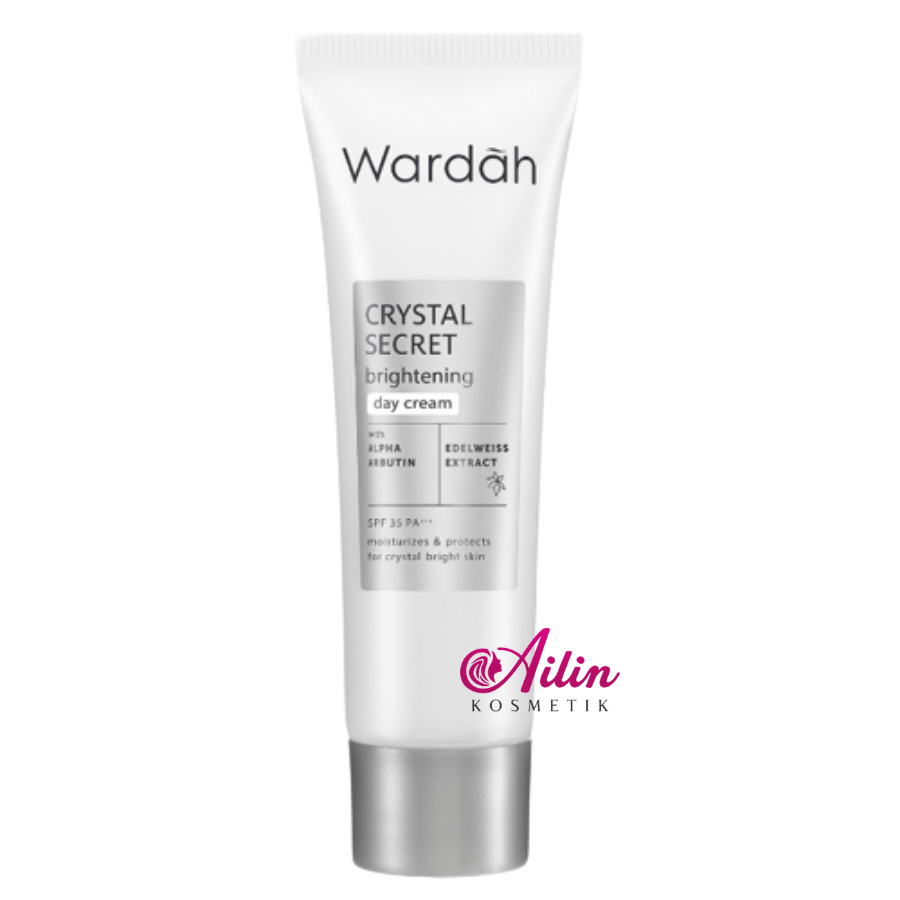 WARDAH White &amp; Crystal Secret Series | Day Night Eye Cream Serum Sleeping Mask Scrub by AILIN