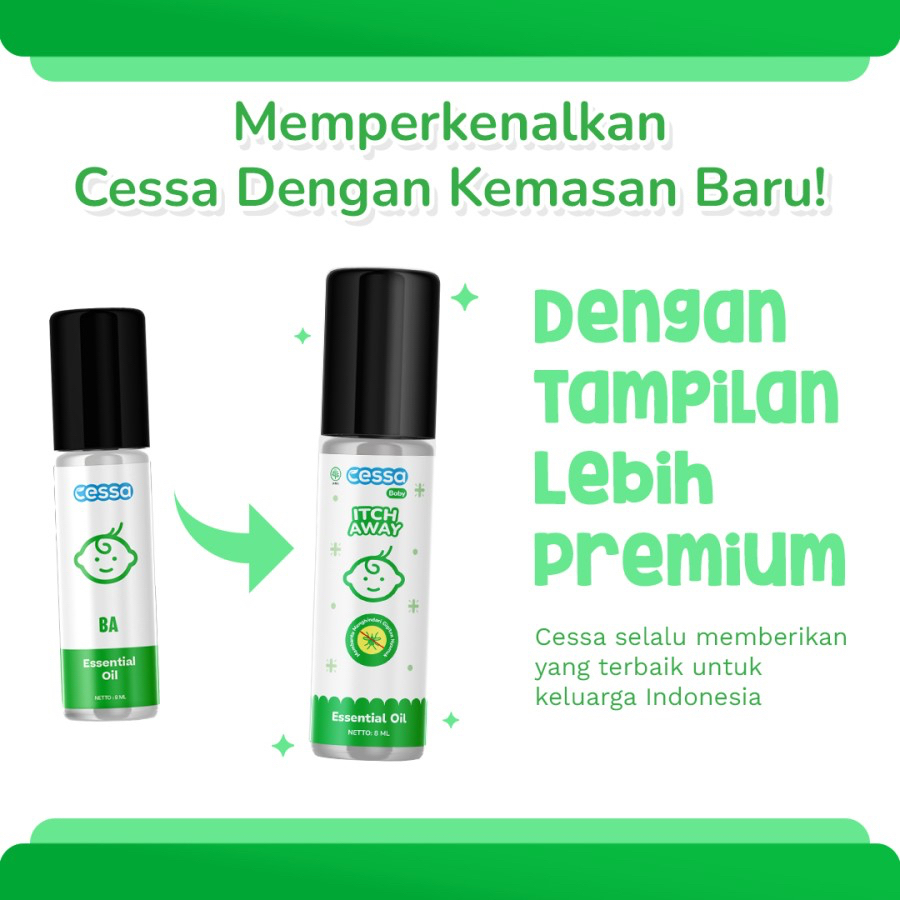 Makassar! PROMO Cessa Cough and Flu essential oil 0-2 thn