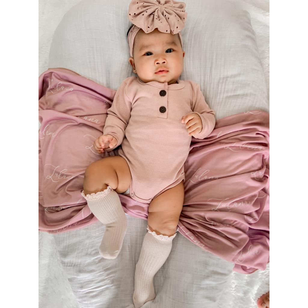 Kumagi- Pollo Jumper Bayi Anak Perempuan Romper Newborn Unisex 0-3tahun Jumpsuit Bayi Lucu Murah