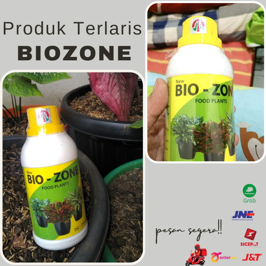 SPECIAL PROMO TERMURAH|Pupuk Tanaman Hias Bio Zone Nutrisi Untuk Tunas Dan Akar|PUPUK CAIR BIO ZONE 