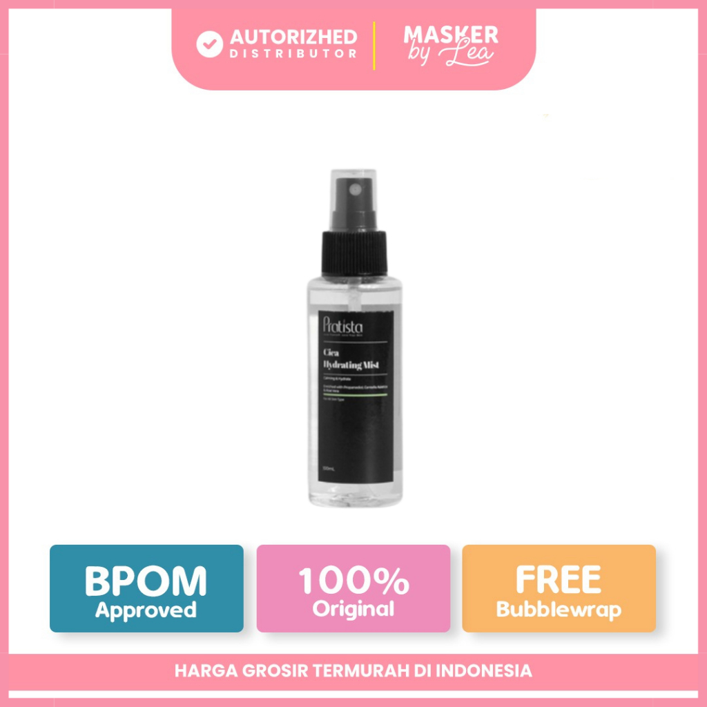 Pratista - Cica Hydrating Mist 100ml / Toner Pratista Botol Spray / Toner Wajah untuk Melembabkan Kulit Kering