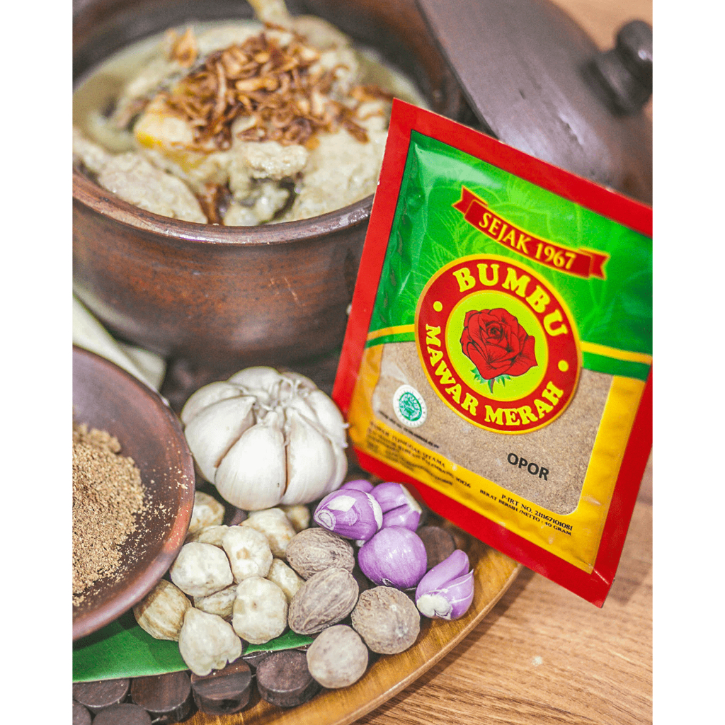 

Bumbu Masak OPOR Cap Mawar 40gr l Bumbu Masak Instant | Bumbu Masakan Rempah Dapur