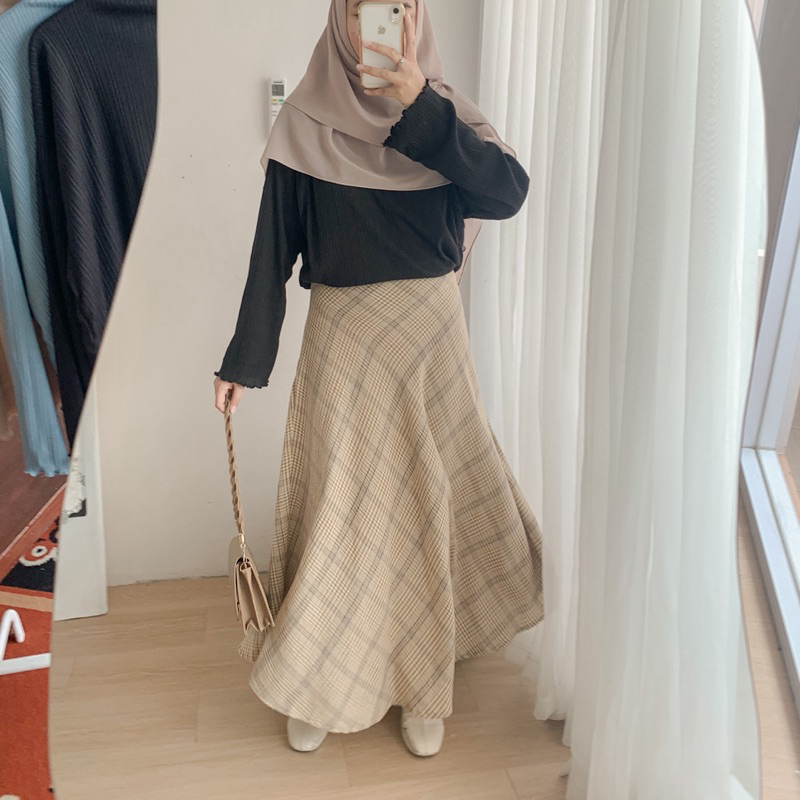 Zara Knit BUSUI FRIENDLY bukaan kiri kanan Blouse Turtleneck Original By Syamaita