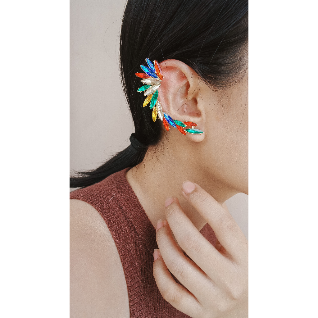 EARCUFF KRISTAL - 1455 (SISI KANAN)