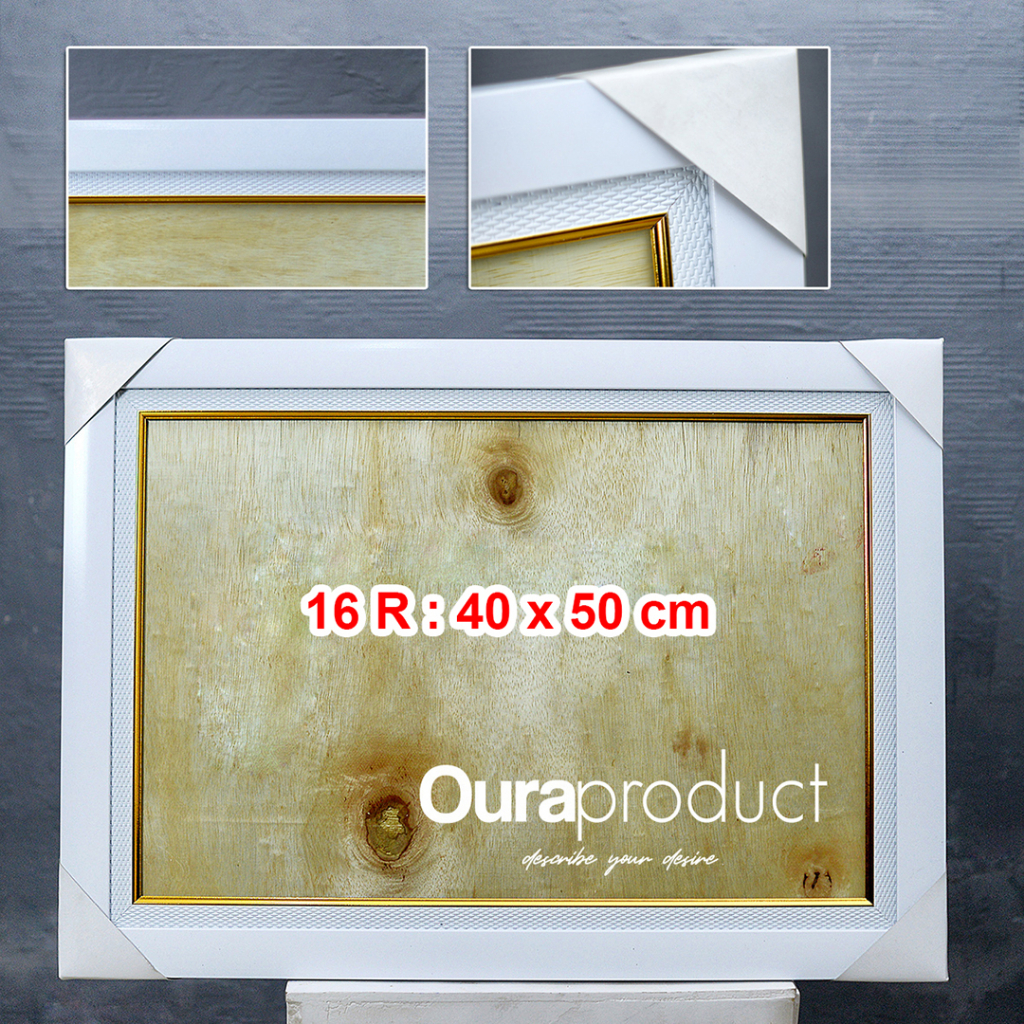 Bingkai Foto Pigura Fiber Doubel Frame 16R ukuran 40 x 50 cm
