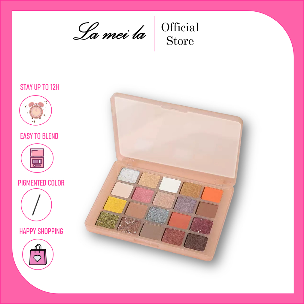 Lameila EYESHADOW PALETTE KOREA LENGKAP 20 WARNA LM- 5103