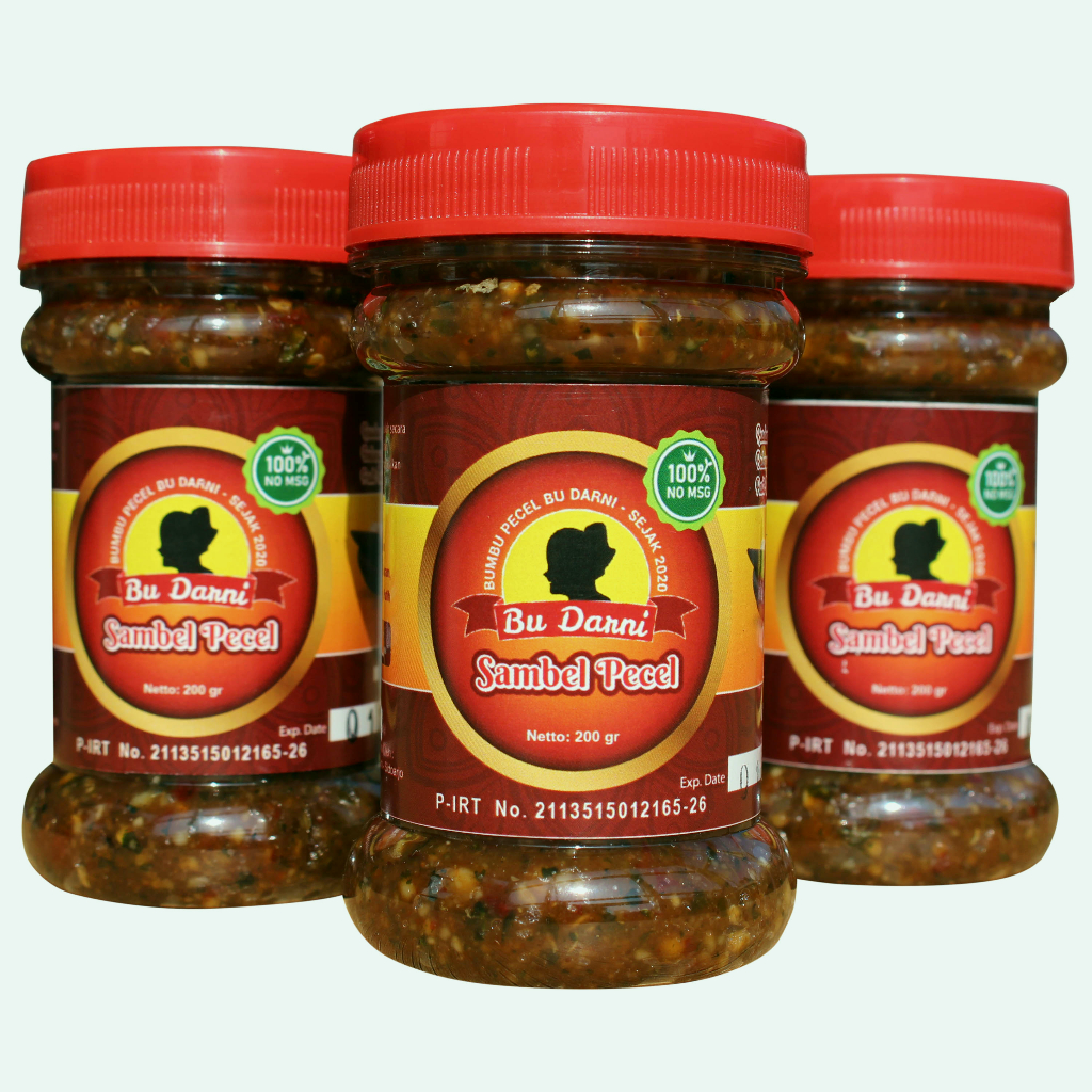 

Sambal Pecel / Sambel Kacang Sidoarjo 200Gram BEST SELLER PIRT