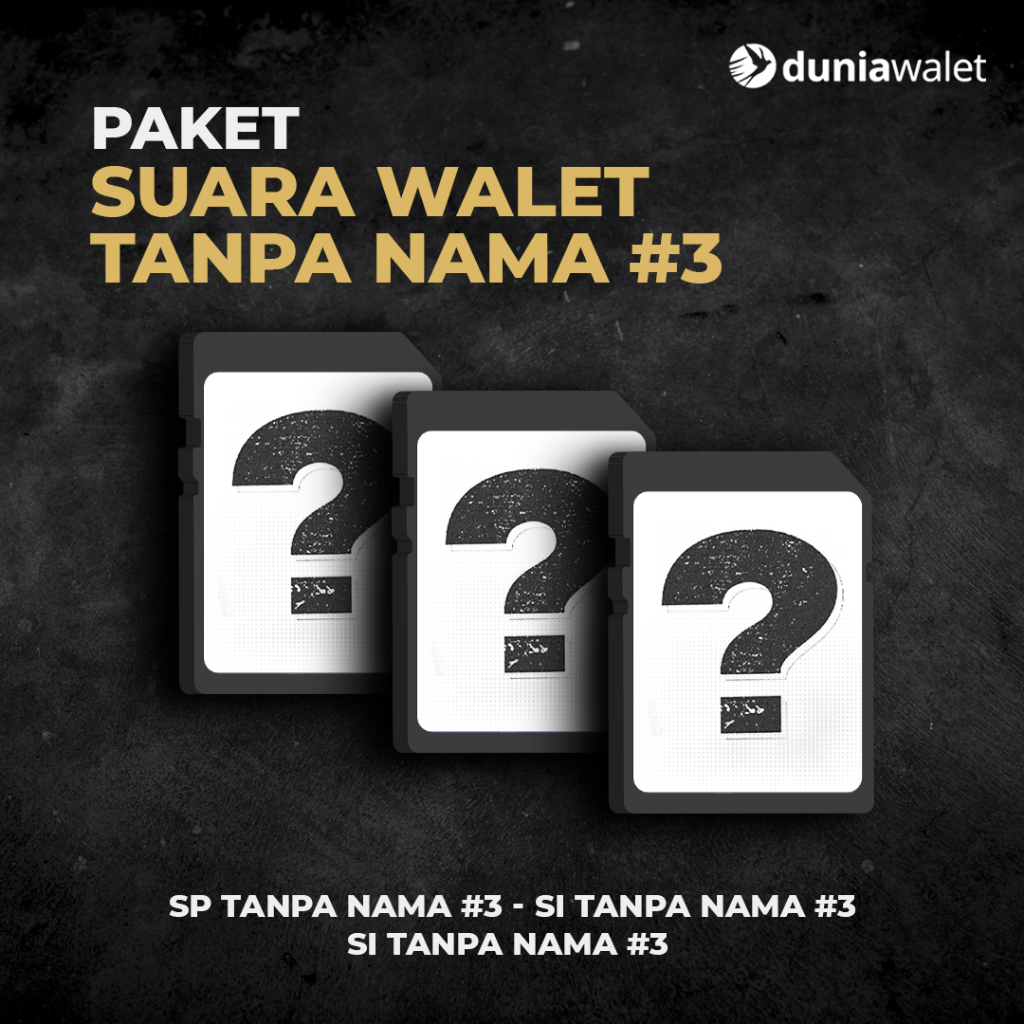 PAKET TANPA NAMA #3 - Suara Walet Original BAN Duniawalet DRS. ARIEF BUDIMAN