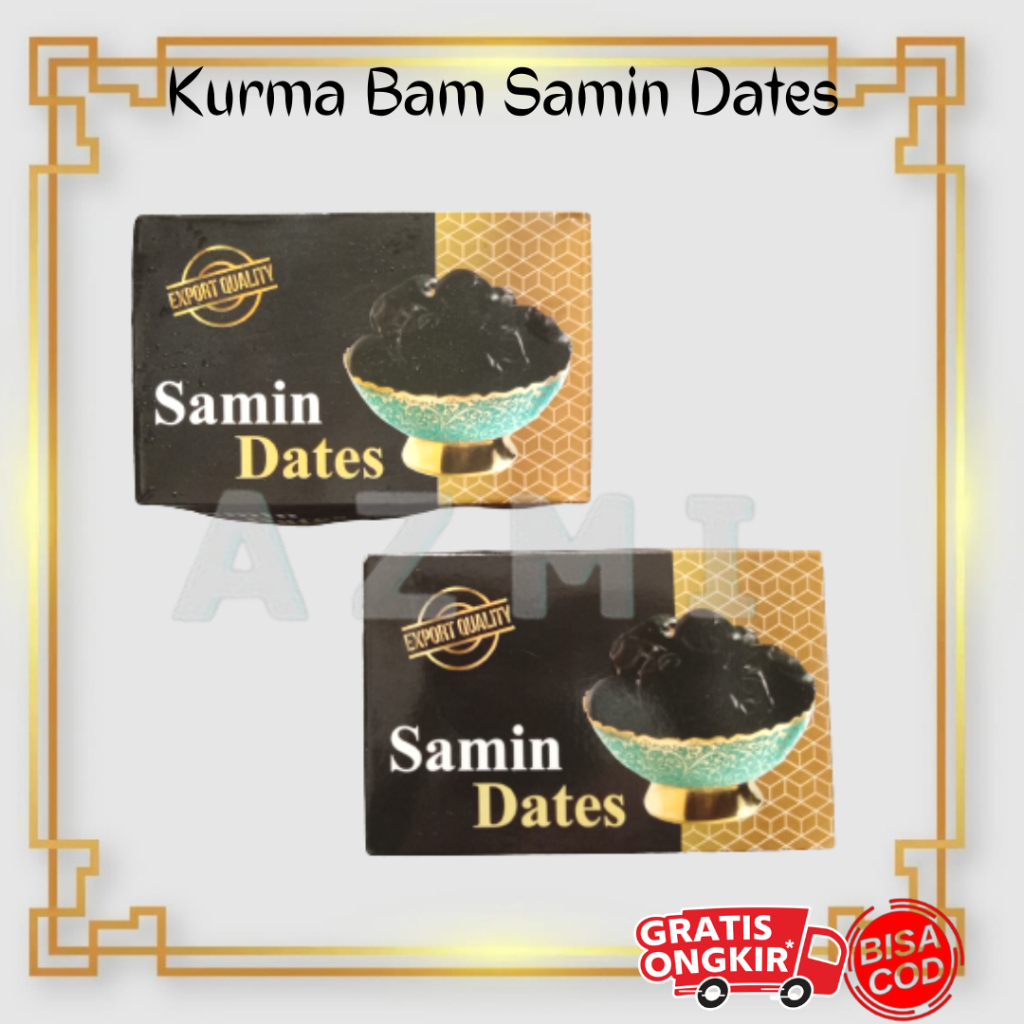 Kurma Bam Premium Samin Dates 500Gr / Kurma Anggur Termurah