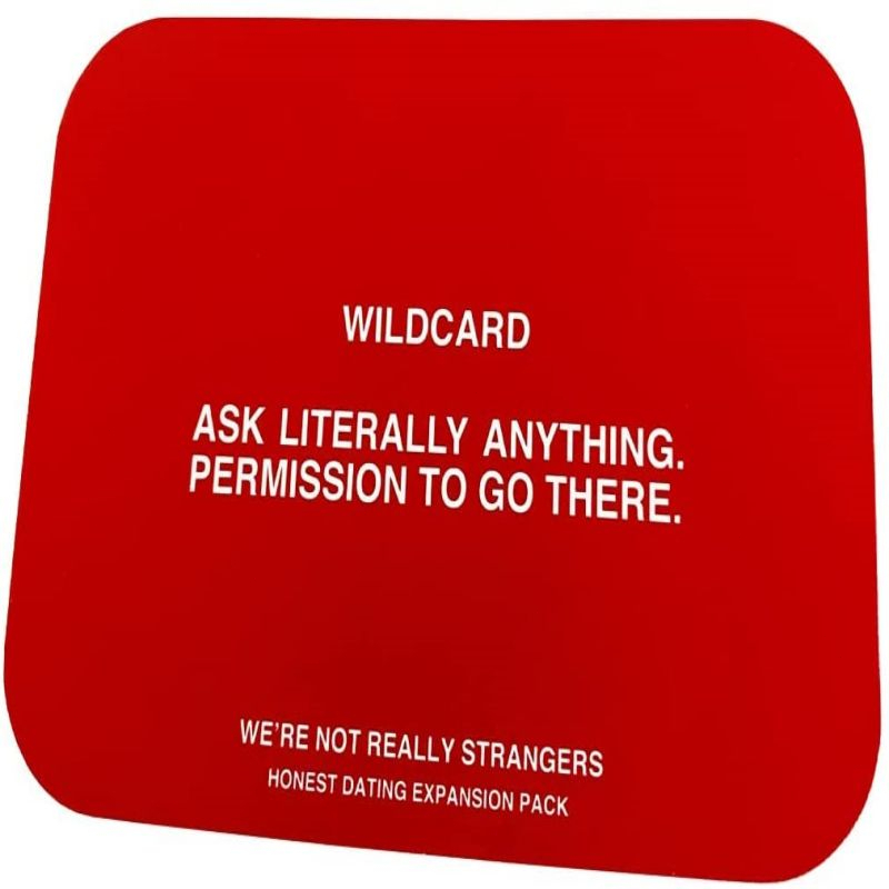 We 'Re Not Really Strangers Ice Breaker Card Kartu Permainan Obrolan Kita Deeper Talk