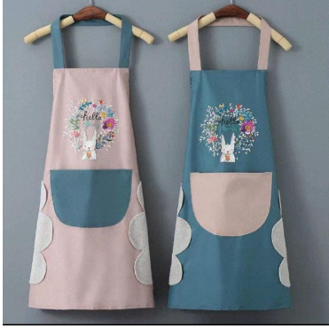 Celemek Apron Masak Karakter Waterproof Anti Minyak