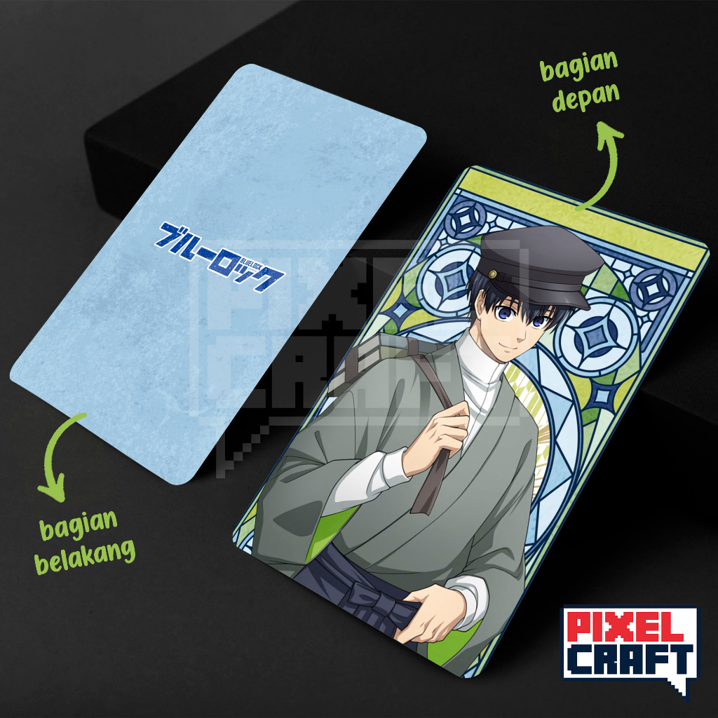 Photocard Karakter Anime BLUE LOCK (Taisho Roman Ver.)