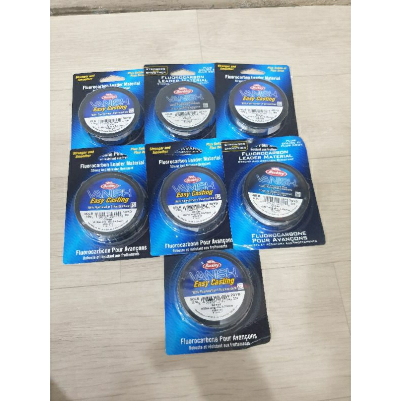 LEADER BERKLEY VANISH FLOUROCARBON 100%