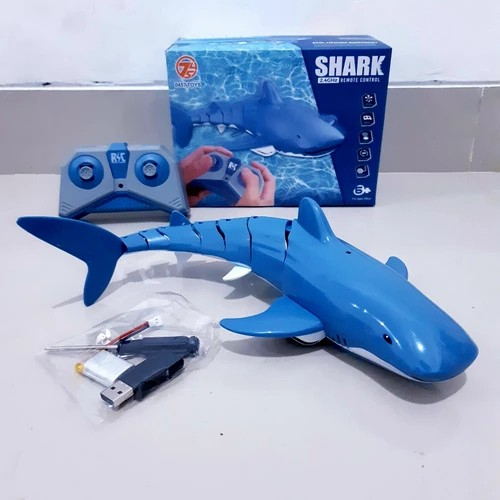 Mainan Remote Control Ikan Hiu Bisa Berenang Dalam Air / Shark Remote Control