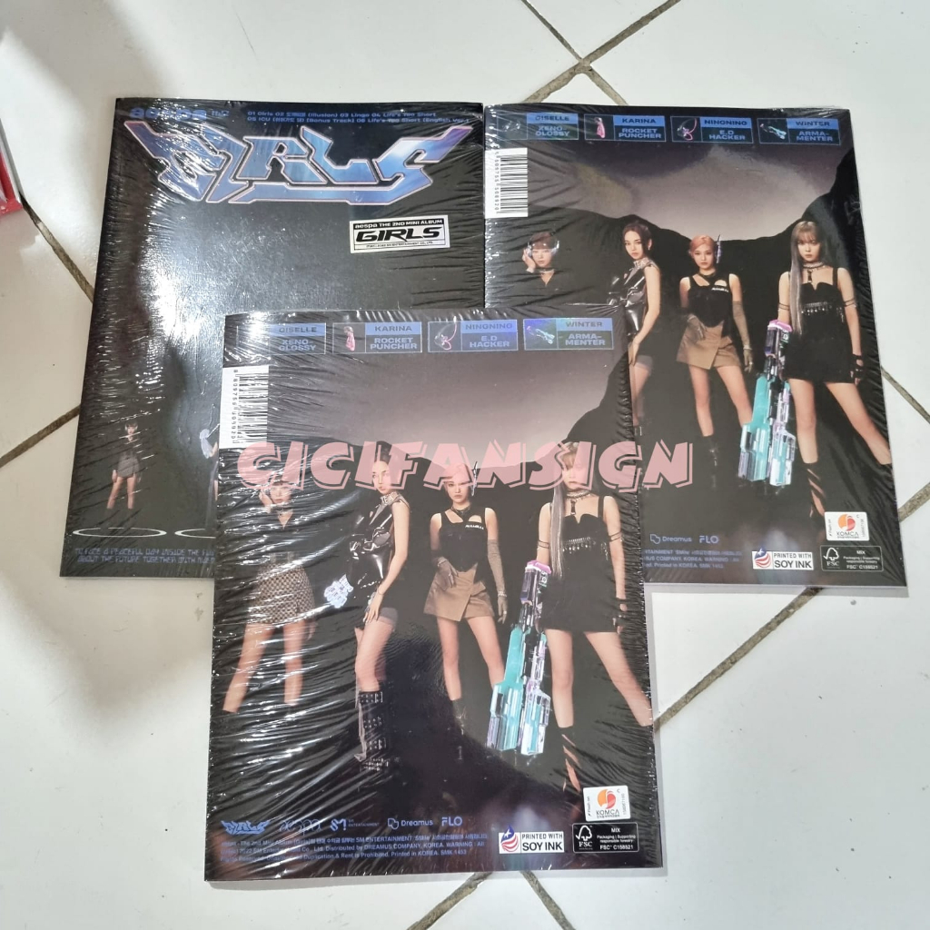 Album Aespa Girls Kwangya Ver. Sealed Official