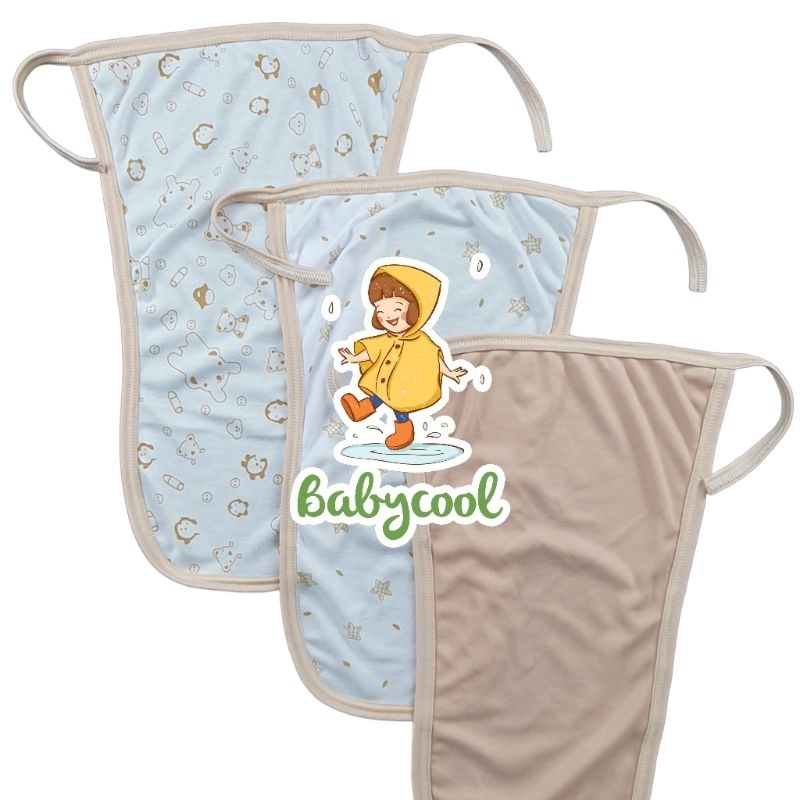 Popok Tali Bayi Newborn Abu/Coklat