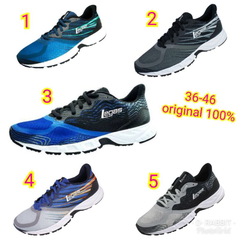 Sepatu League legas pria Firefly M original running shoes promo murah