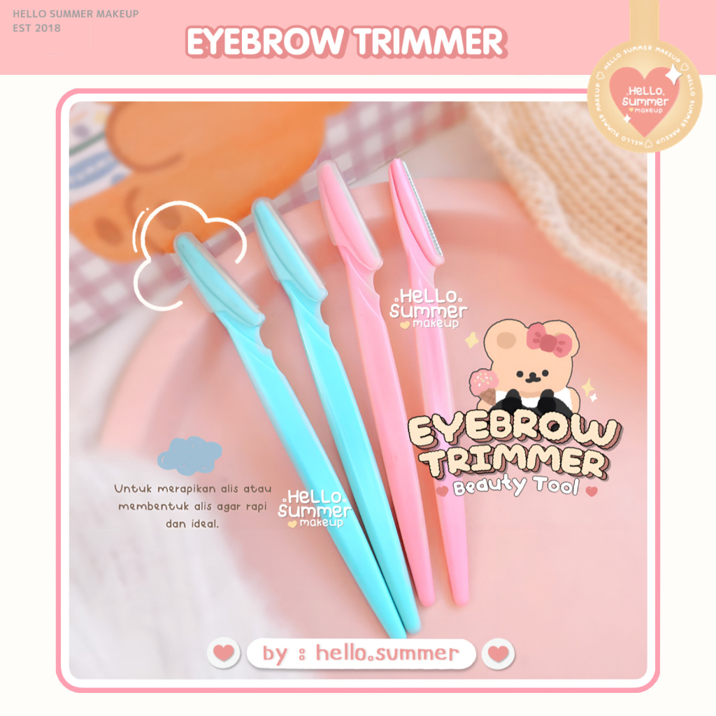 Eyebrow Trimming 1pc Pencukur Alis Merapikan Alis for Beauty Eyebrow Tools