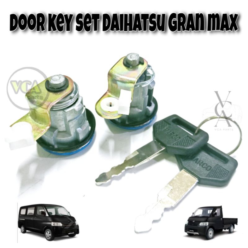 DOOR KEY SET/KUNCI PINTU DAIHATSU GRAN MAX 1set (2pcs) RH - LH.