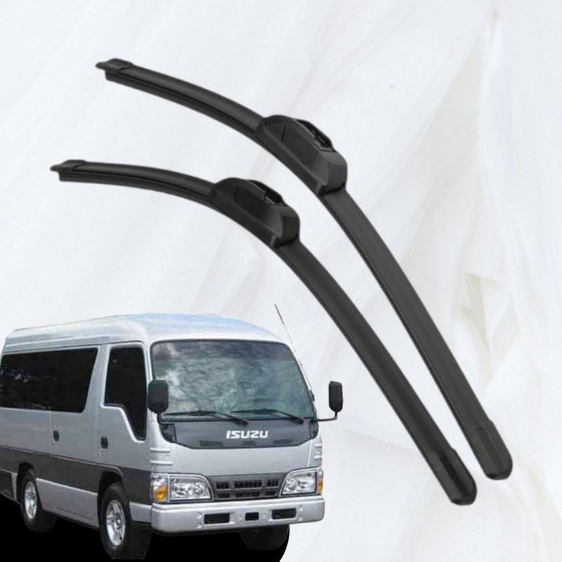 Wiper Depan Frameless Full Karet ISUZU ELF uk. 18&quot; - 18&quot;