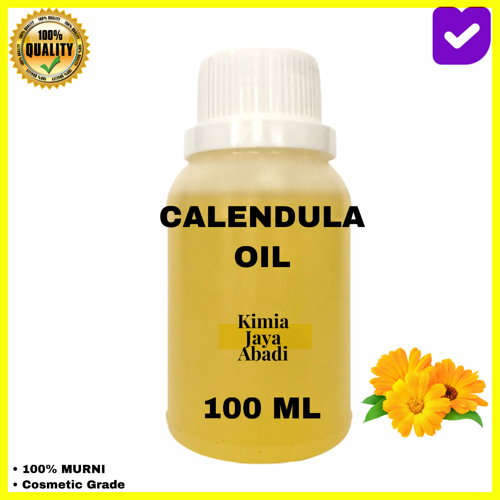 Calendula Oil / Minyak Bunga Marigold 100 ML