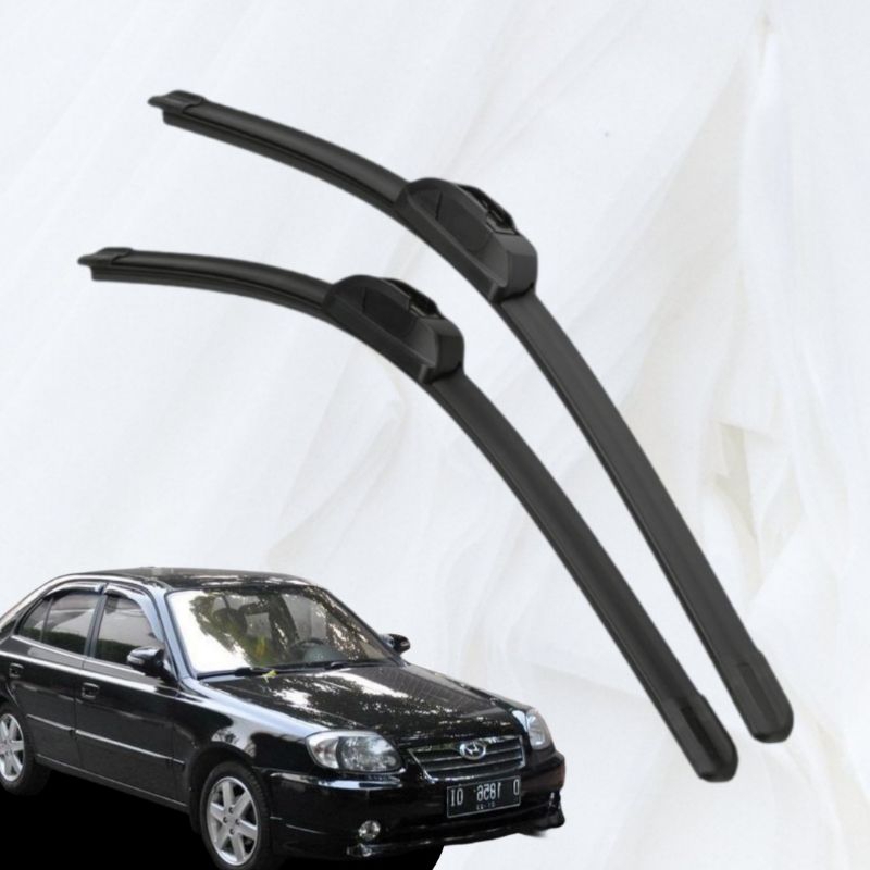 Wiper Depan Frameless Full Karet HYUNDAI AVEGA SEDAN uk. 20&quot; - 18&quot;