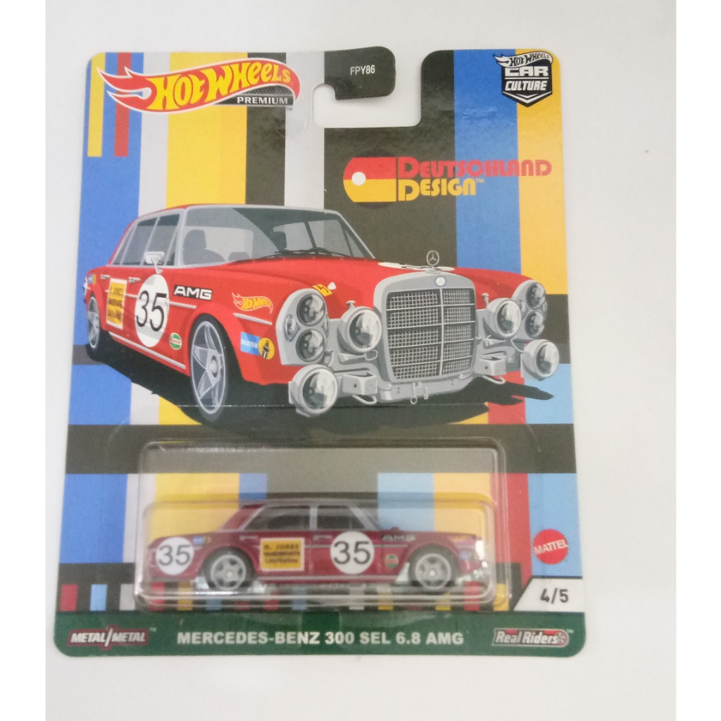 Hotwheels Hot Wheels Premium Mercedes Benz 300SEL
