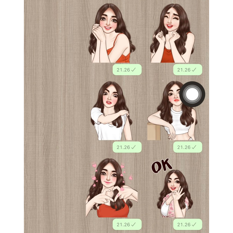 

PAKET STIKER WHATSAPP GIRL ( NON GERAK )