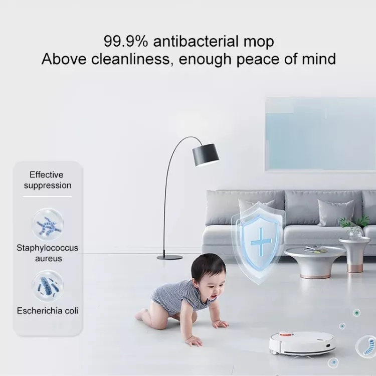 Mi Robot Smart Vacuum Mop 2 LDS 2nd Gen 2800Pa - MJST1S - Penyedot Debu Robotik