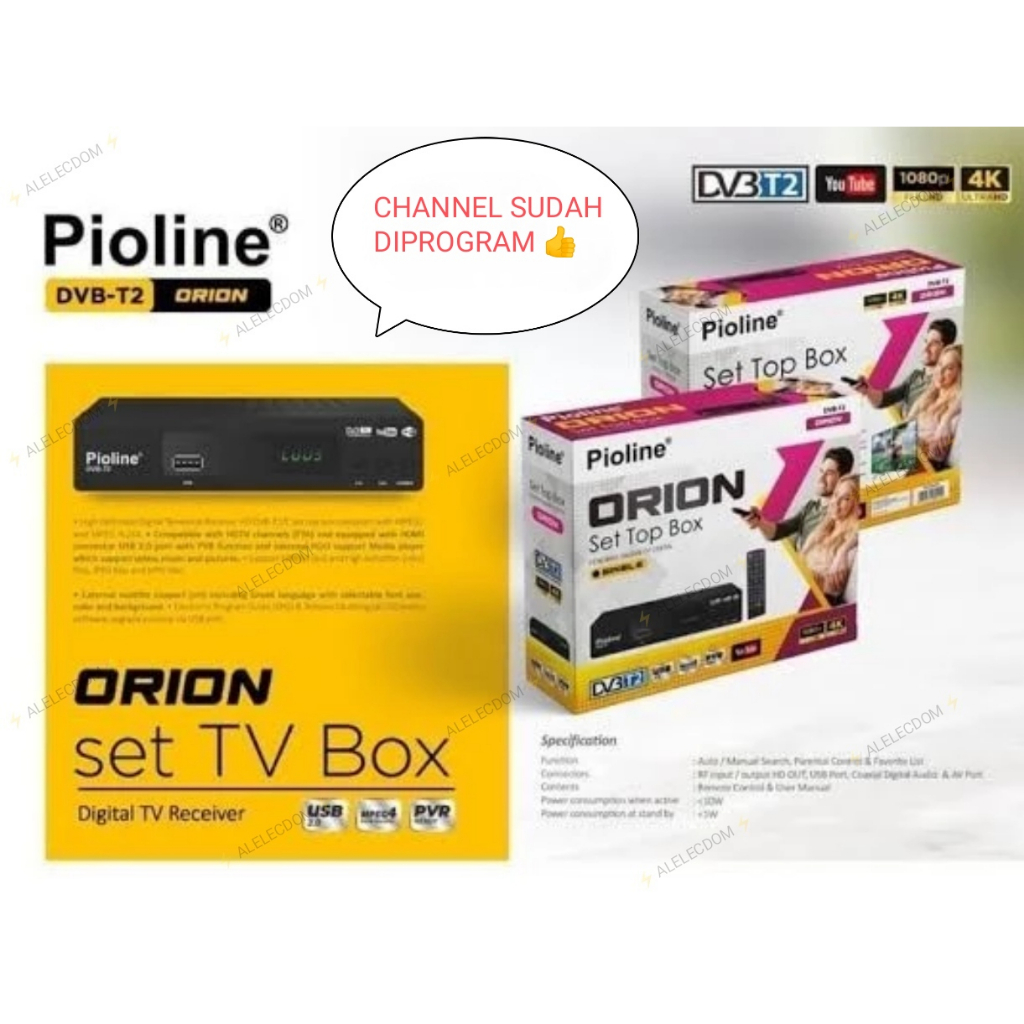 Pioline STB Orion / Set Top Box Pioline