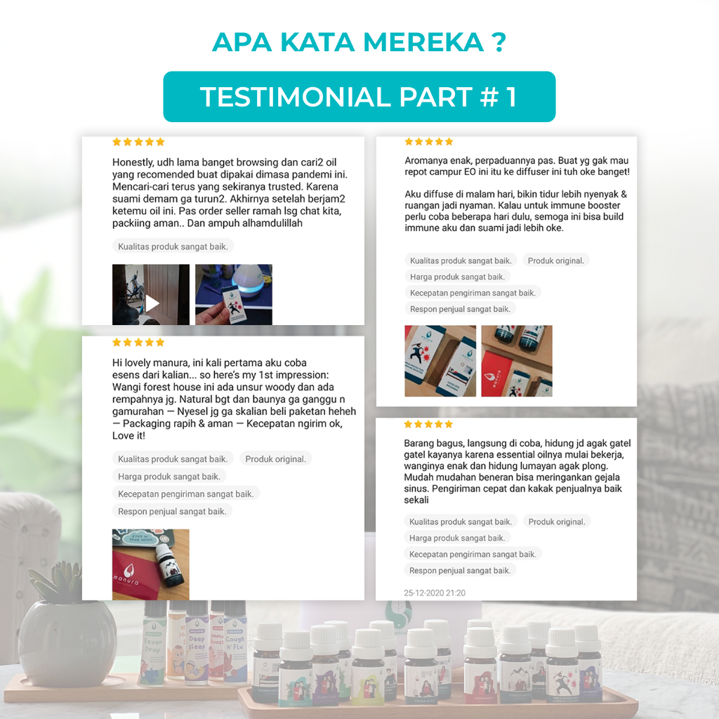 Cough And Flu Manura Essential Oil Aromatherapy Diffuser Humidifier Certified Organic &amp; Therapeutic Grade Natural 100%