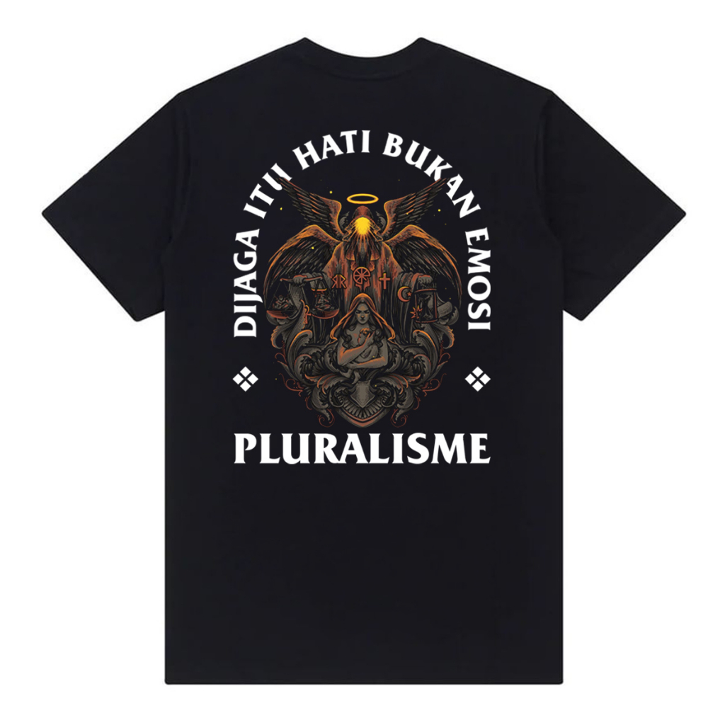 Kaos Pluralisme Kata Kata Baju Pluralisme Pria Dewasa Premium