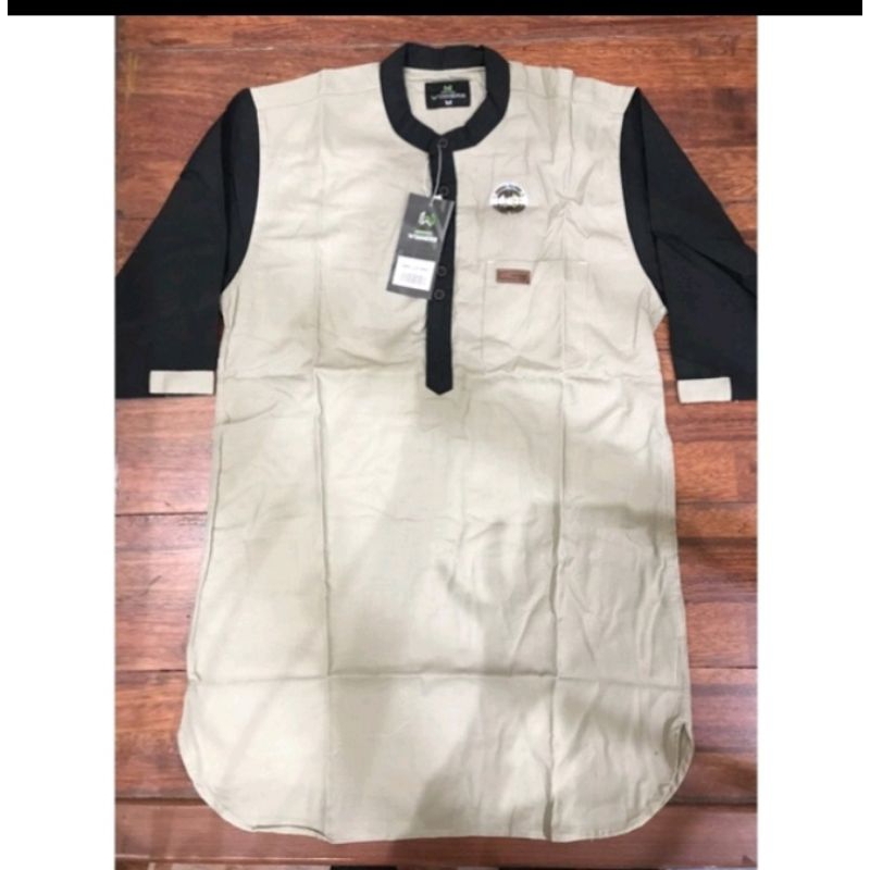 Baju koko kurta pria dewasa winners katun toyobo premium lengan 3/4